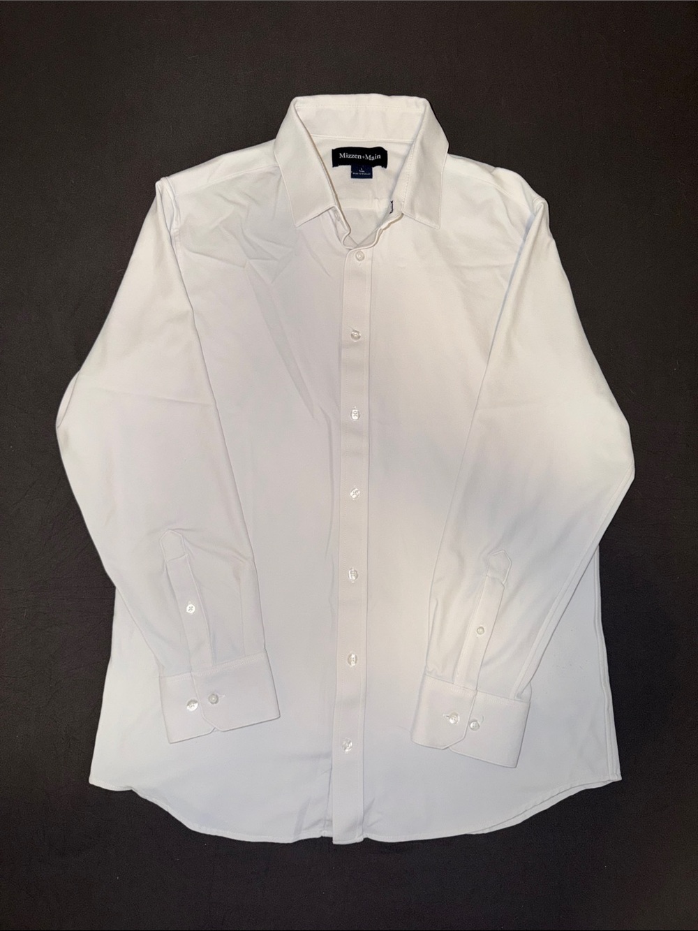Mizzen+Main Bateman Long Sleeve Dress Shirt - Trim Fit